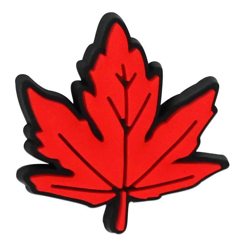 Wholesale Random 100pcs/pack  Thanksgiving-themed cartoon soft rubber beads